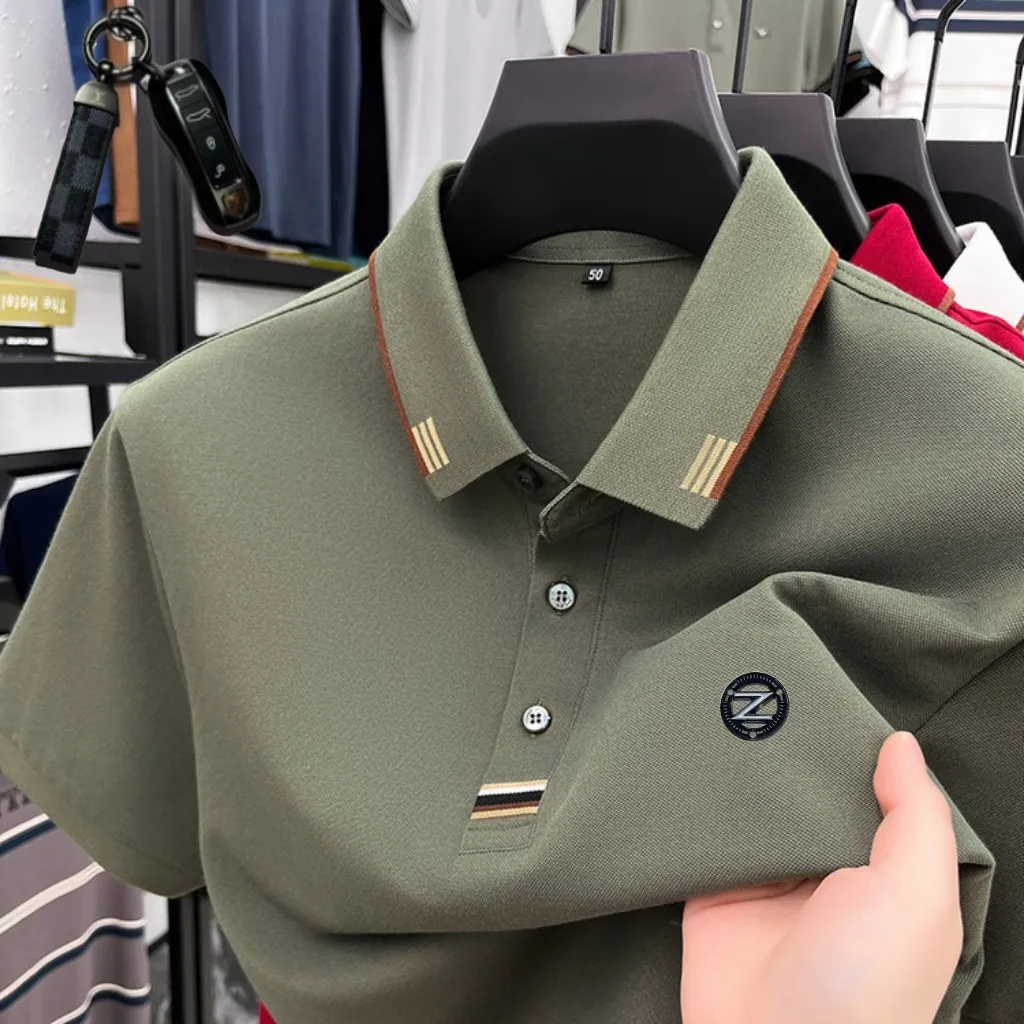【 】🎁 🔑26 Quality POLO ， Quality ， ， Breathable ， LOGO， ️ T ️ ， ！Sizes：M-4XL（ 、 。